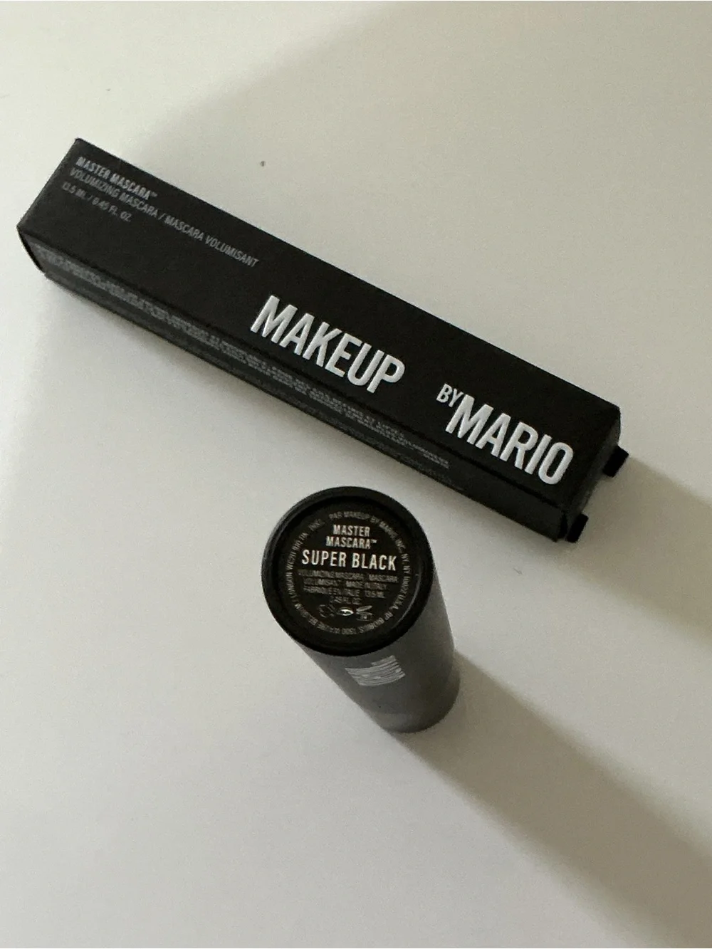 Makeup By Mario Black Volumizing Mascara — Bold Lash Impact